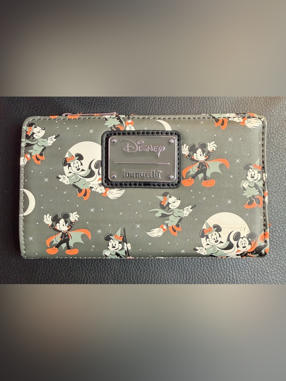 Loungefly Disney collab Mickey & Minnie Mouse Halloween Wallet